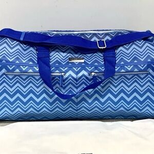Missoni Blue Wave Weekend Bag For Men 23x10x11 with dust bag, new